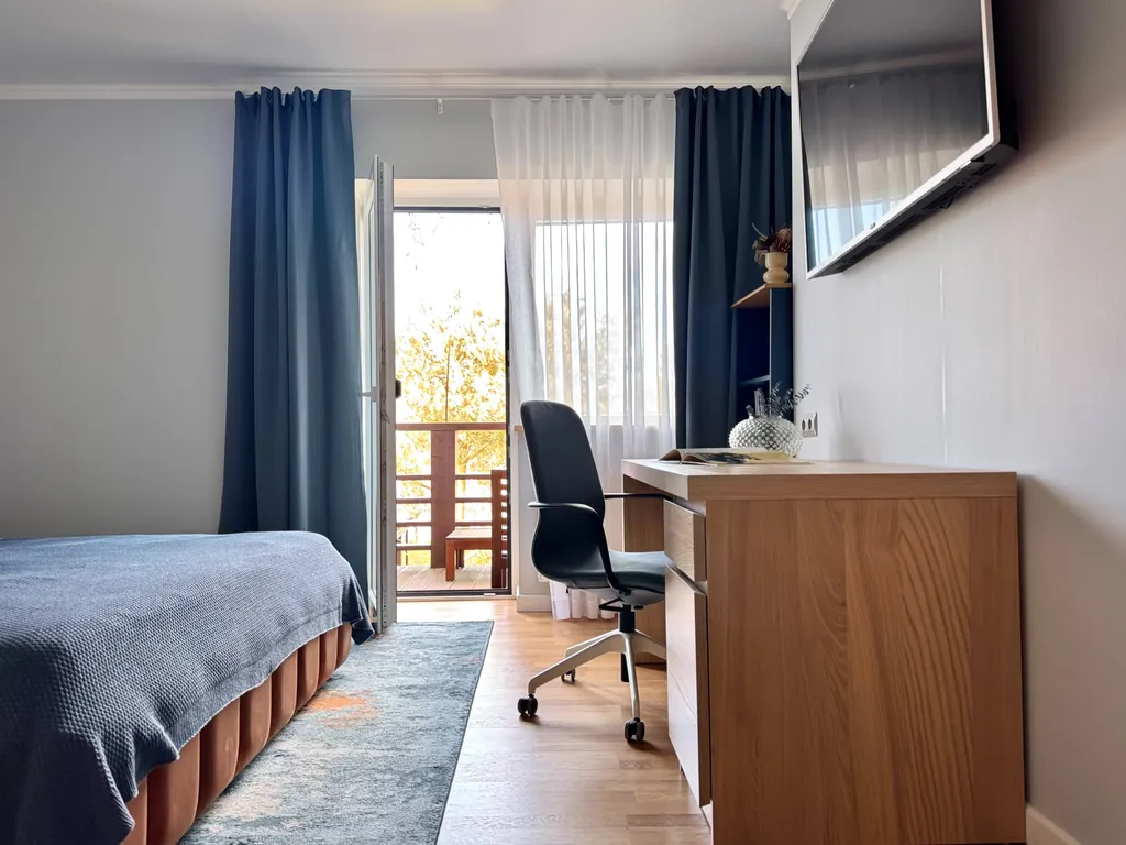 Квартира трёхкомнатная на улице Советской, 120 м², Пионерский — спальня, фото 9