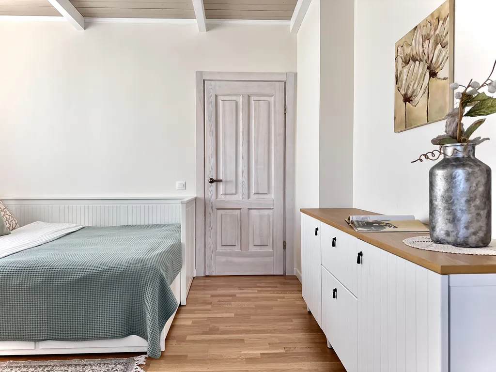 Квартира трёхкомнатная на улице Советской, 120 м², Пионерский — спальня, фото 14