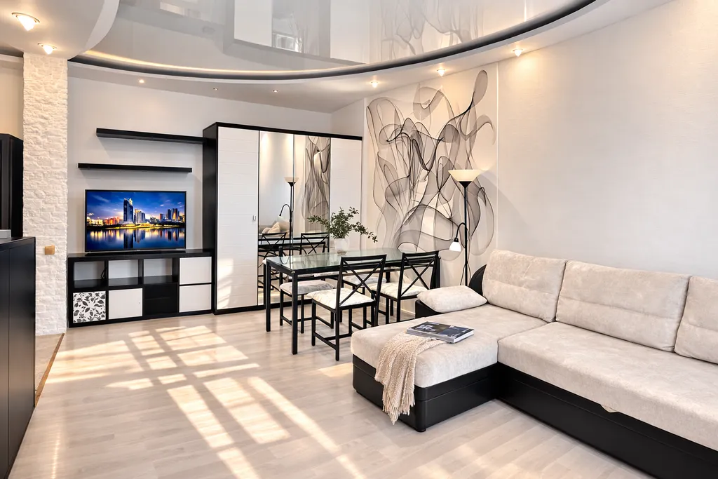 Апартаменты двухкомнатные у Горьковской, в Кузнечихе, 54 м², Нижний Новгород — фото 5