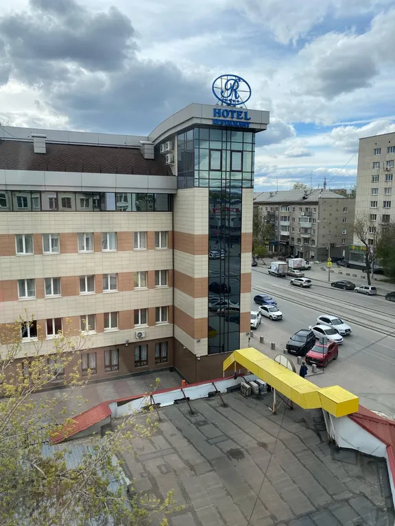Номер 2-местный на улице Малышева, 12 м², Екатеринбург — вид из окна