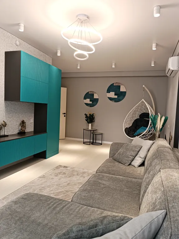 Квартира трёхкомнатная на улице Булгакова, 77 м², Пятигорск — спальня