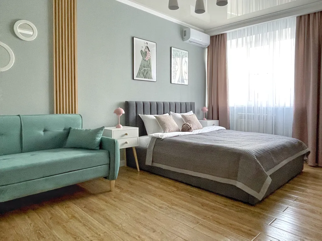 Апартаменты однокомнатные на улице Орджоникидзе, 40 м², Ессентуки — фото 9
