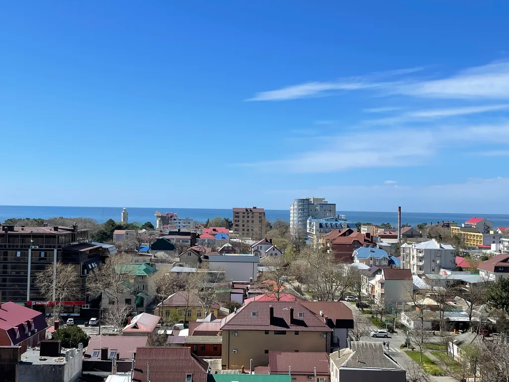 Студия однокомнатная на улице Крепостной, 32 м², Анапа — вид из окна, фото 5