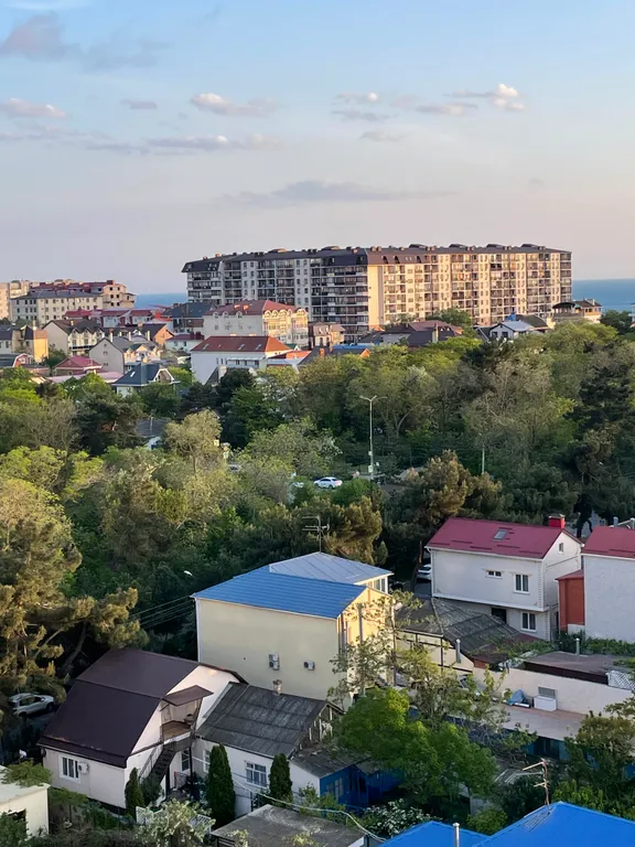 Студия однокомнатная на улице Крепостной, 32 м², Анапа — вид из окна, фото 6