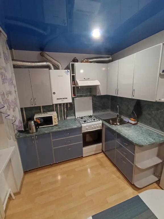 Квартира однокомнатная на улице Успенской, 33 м², Мышкин — кухня
