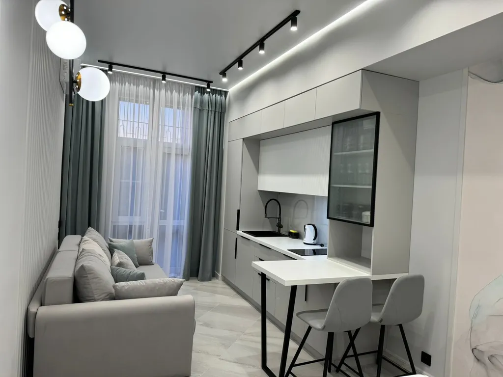 Студия однокомнатная на улице Верхней, 30 м², Геленджик — фото 4
