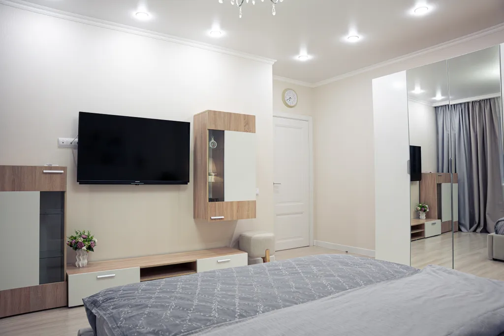 Квартира двухкомнатная на улице Петрашевского, 65 м², Ростов-на-Дону — спальня, фото 5