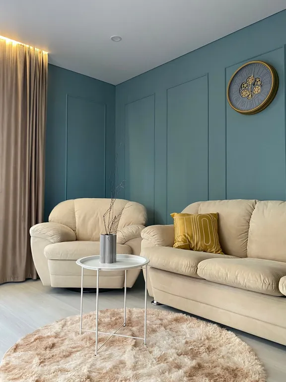 Квартира двухкомнатная в Ново-Савиновском, 61 м², Казань — спальня, фото 13