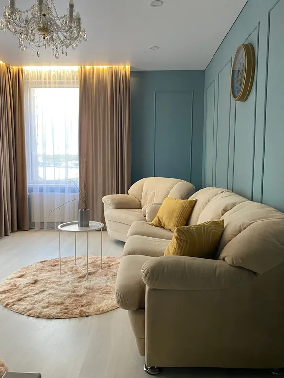 Квартира двухкомнатная в Ново-Савиновском, 61 м², Казань — спальня, фото 2