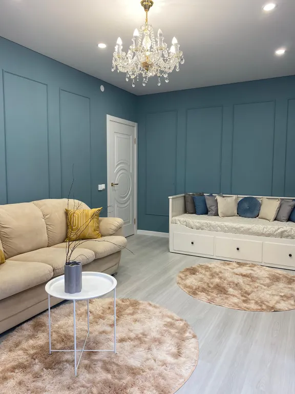 Квартира двухкомнатная в Ново-Савиновском, 61 м², Казань — спальня, фото 5