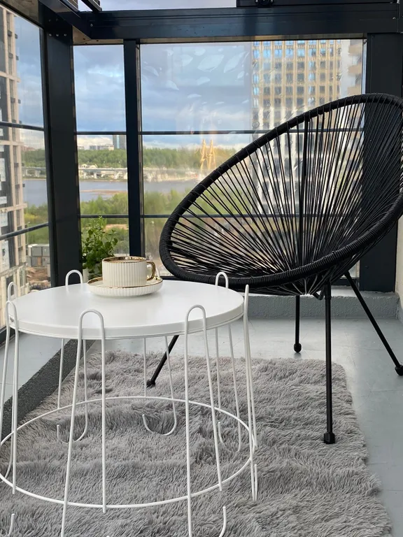 Квартира двухкомнатная в Ново-Савиновском, 61 м², Казань — вид из окна