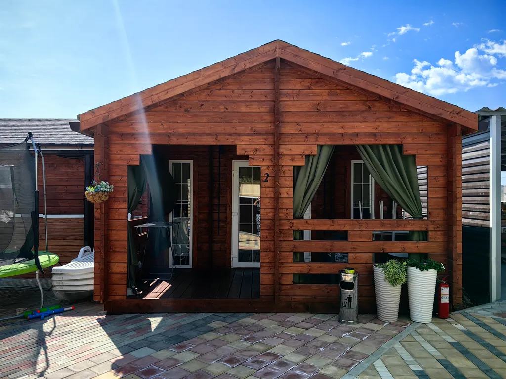 Деревянный домик