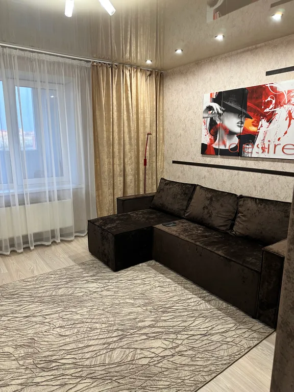 Квартира однокомнатная в Привокзальном, 48 м², Тула — спальня, фото 7