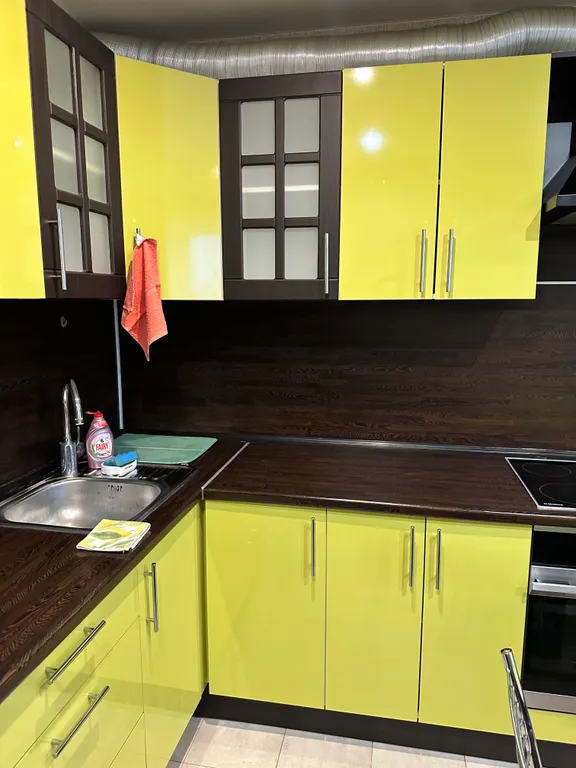 Квартира однокомнатная в Привокзальном, 48 м², Тула — кухня