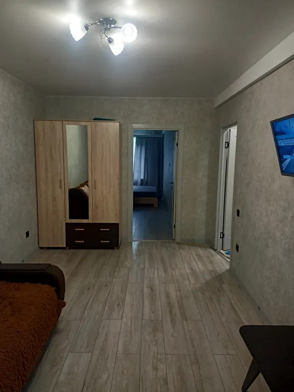 Квартира двухкомнатная на улице Героеве Медикове, 45 м², Кисловодск — спальня