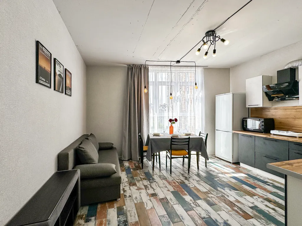 Квартира однокомнатная на улице Толстого, 59 м², Анапа — кухня