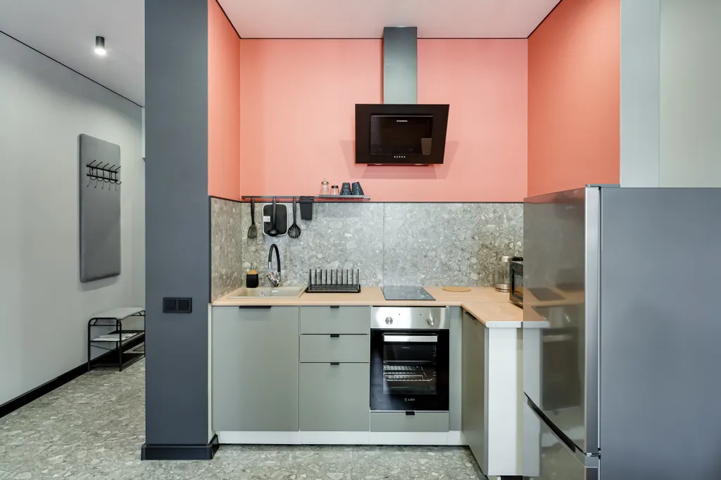Студия однокомнатная на проспекте Ленина, 30 м², Ростов-на-Дону — кухня