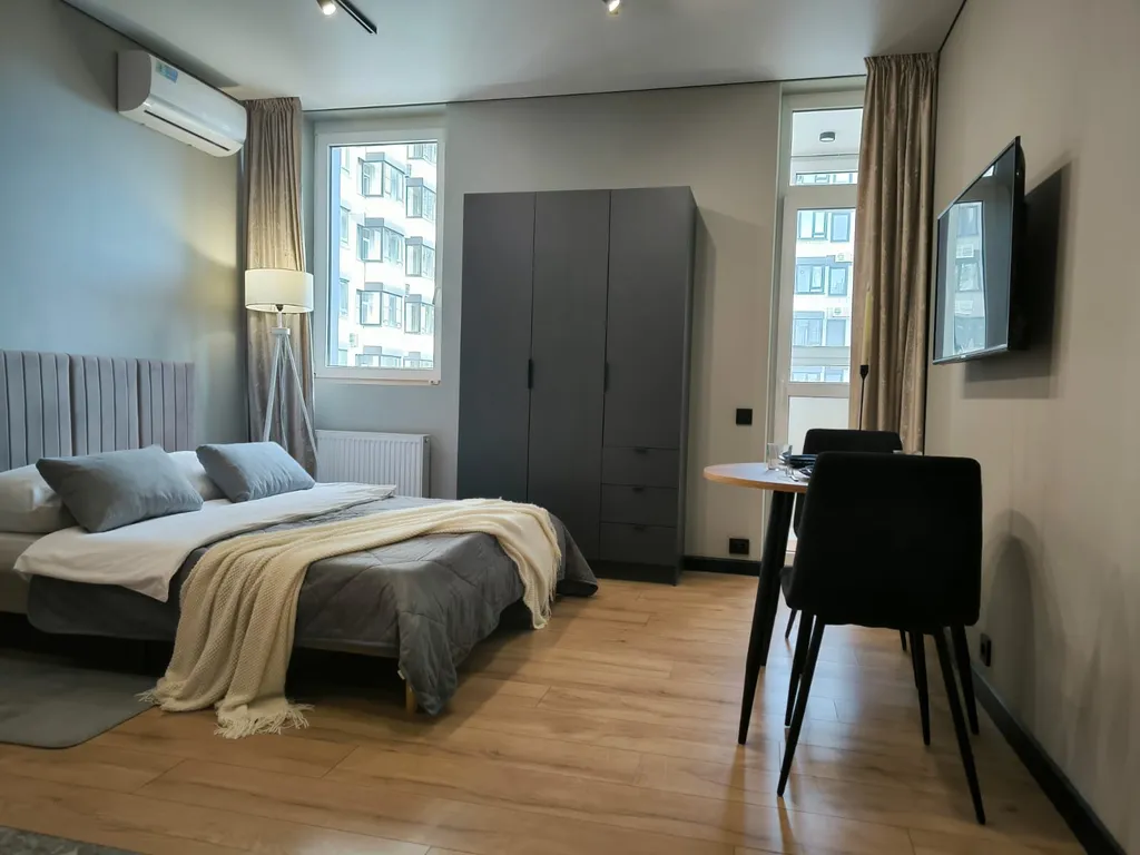 Студия однокомнатная на проспекте Ленина, 30 м², Ростов-на-Дону — спальня, фото 2
