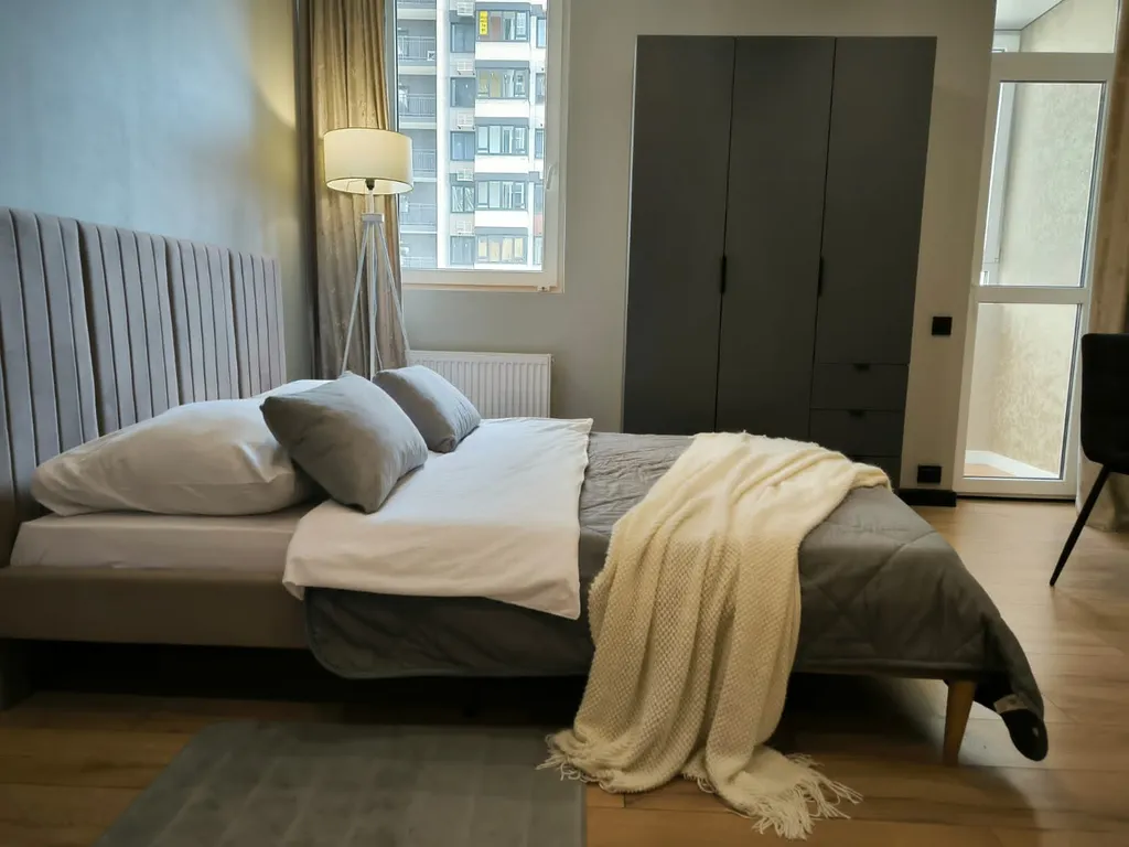 Студия однокомнатная на проспекте Ленина, 30 м², Ростов-на-Дону — спальня, фото 3
