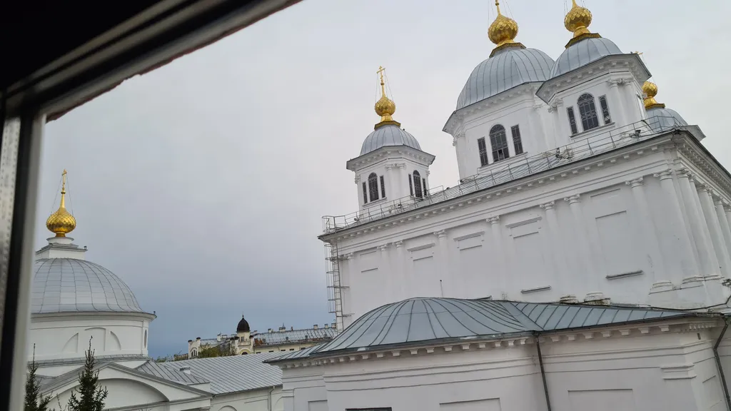 Студия однокомнатная в переулке Первомайском, 22 м², Ярославль — вид из окна