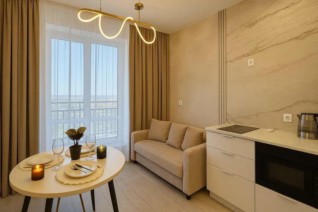 Квартира однокомнатная в Дзержинском, 45 м², Волгоград — фото 3