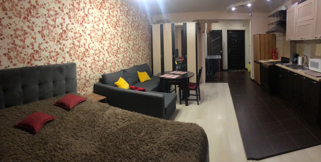 Студия однокомнатная в Октябрьском, 42 м², Иркутск — фото 5
