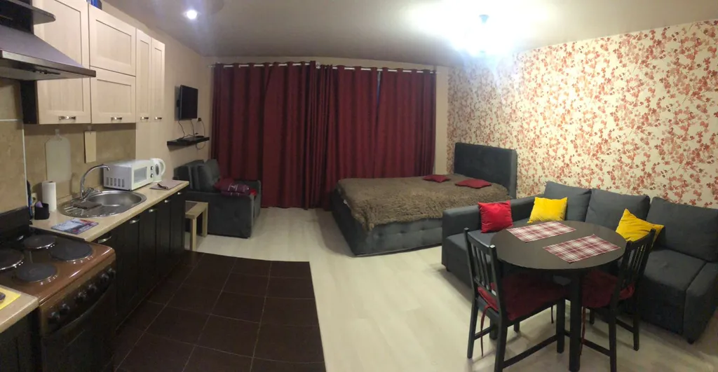 Студия однокомнатная в Октябрьском, 42 м², Иркутск — фото 6