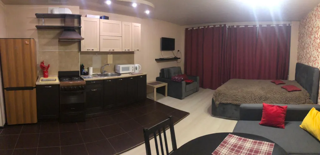 Студия однокомнатная в Октябрьском, 42 м², Иркутск — фото 7