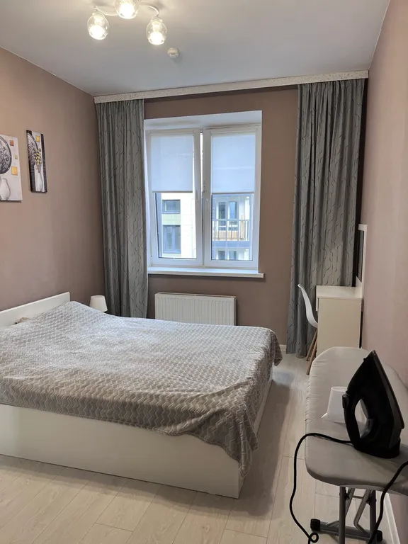 Квартира двухкомнатная в деревни Куюки, 50 м², Казань — спальня, фото 5