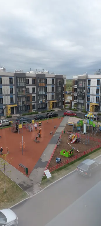 Квартира двухкомнатная в деревни Куюки, 50 м², Казань — вид из окна, фото 2