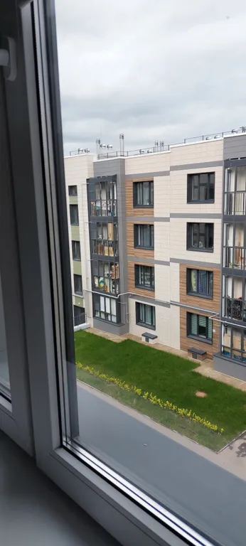 Квартира двухкомнатная в деревни Куюки, 50 м², Казань — вид из окна, фото 4