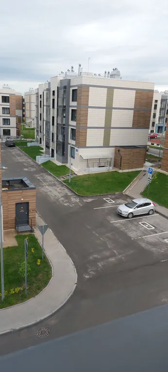 Квартира двухкомнатная в деревни Куюки, 50 м², Казань — вид из окна, фото 5