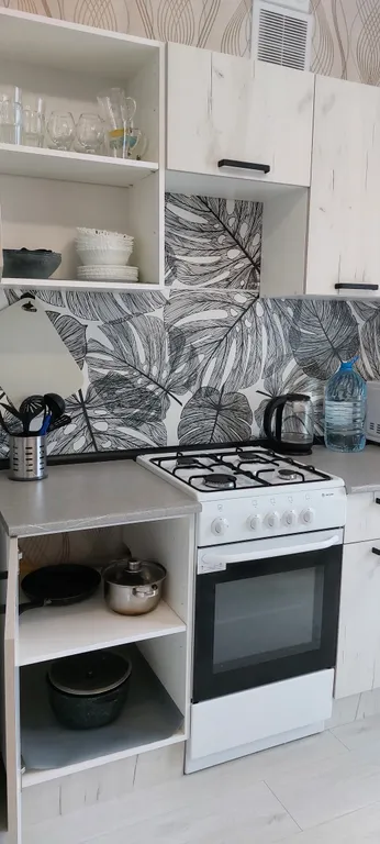 Квартира двухкомнатная в деревни Куюки, 50 м², Казань — кухня, фото 4