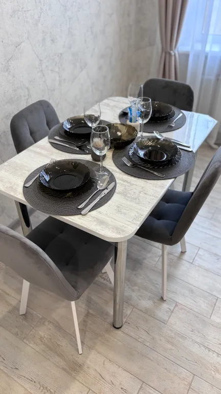 Квартира двухкомнатная у Спортивной, в Советском, 48 м², Самара — кухня, фото 7