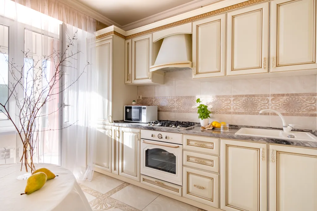 Квартира однокомнатная на улице Орджоникидзе, 40 м², Ессентуки — кухня