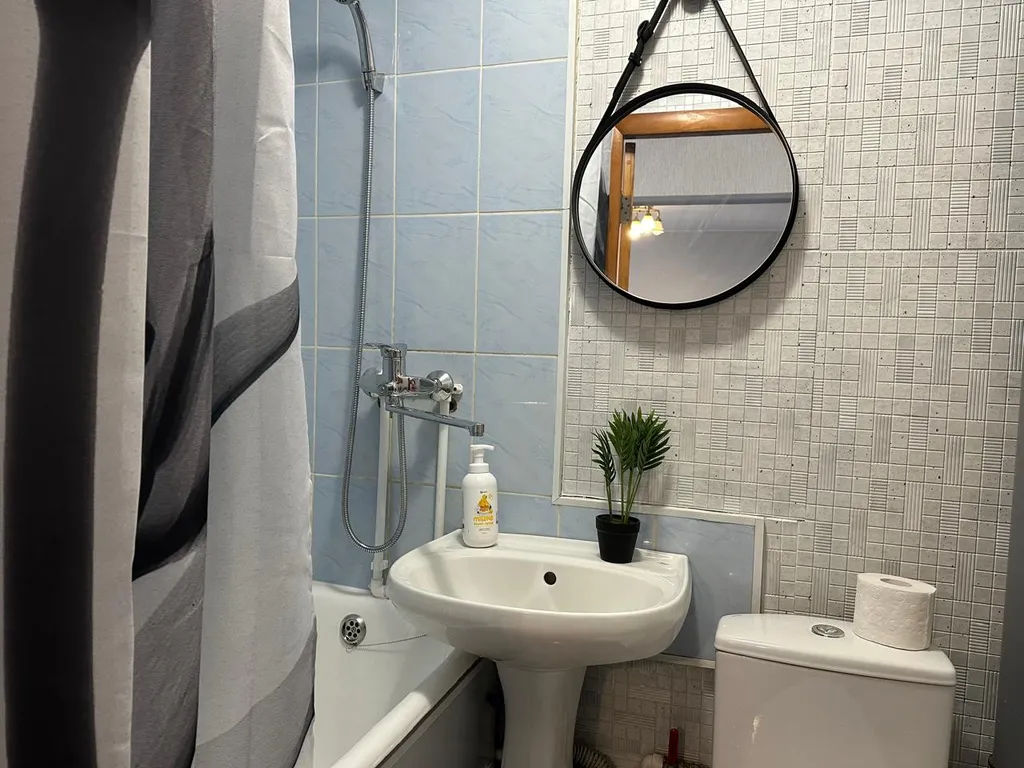Квартира однокомнатная на проспекте Космонавтове, 32 м², Ростов-на-Дону — ванная комната