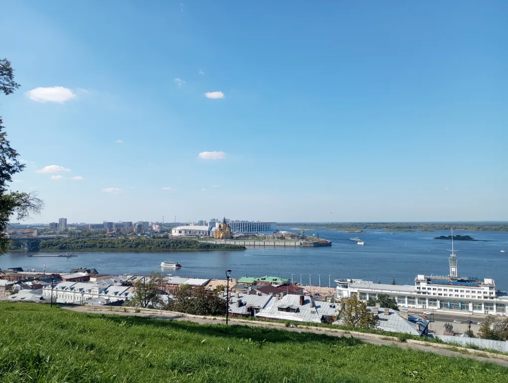Квартира однокомнатная у Горьковской, в Печёрах, 31 м², Нижний Новгород — вид из окна, фото 4