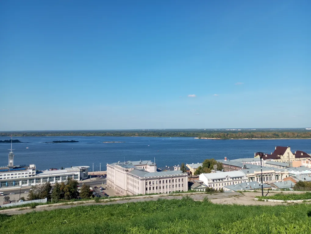 Квартира однокомнатная у Горьковской, в Печёрах, 31 м², Нижний Новгород — вид из окна, фото 5