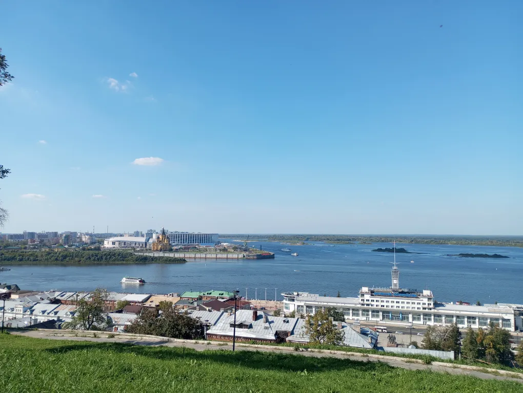 Квартира однокомнатная у Горьковской, в Печёрах, 31 м², Нижний Новгород — вид из окна, фото 6