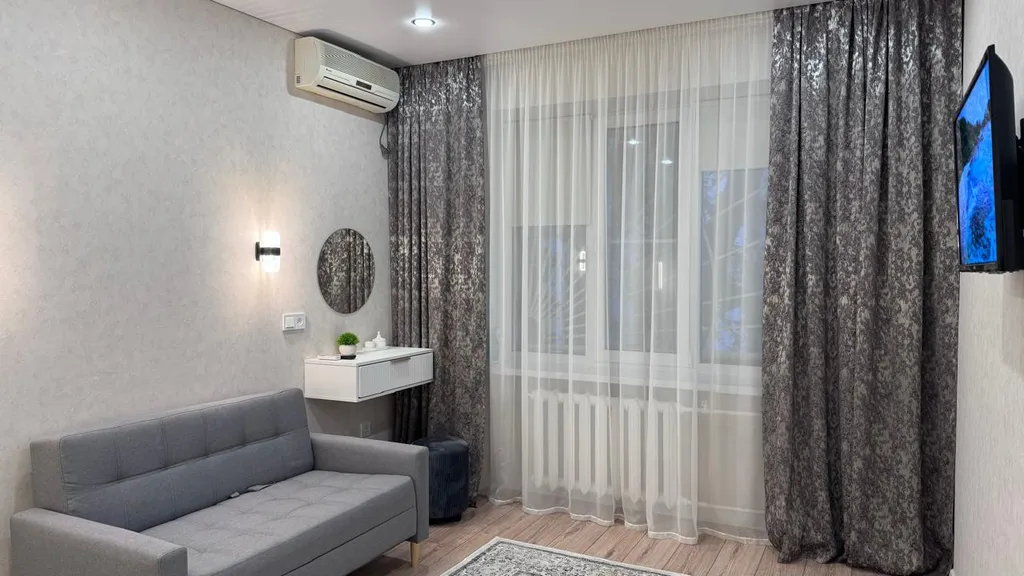 Квартира однокомнатная на улице Университетской, 28 м², Пятигорск — спальня, фото 3