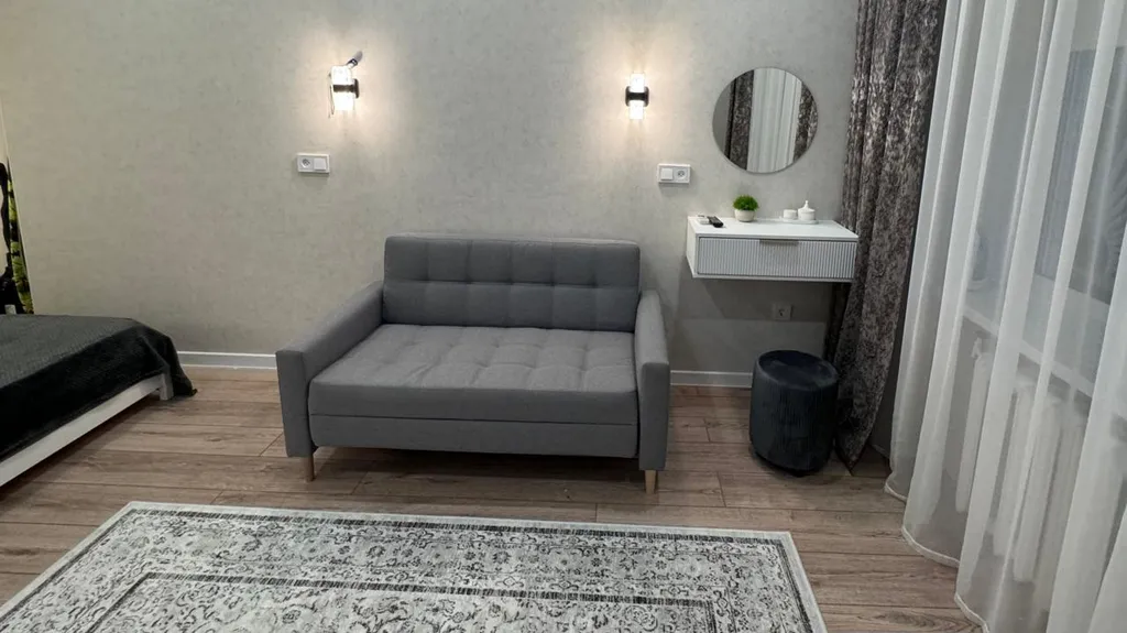 Квартира однокомнатная на улице Университетской, 28 м², Пятигорск — спальня, фото 4