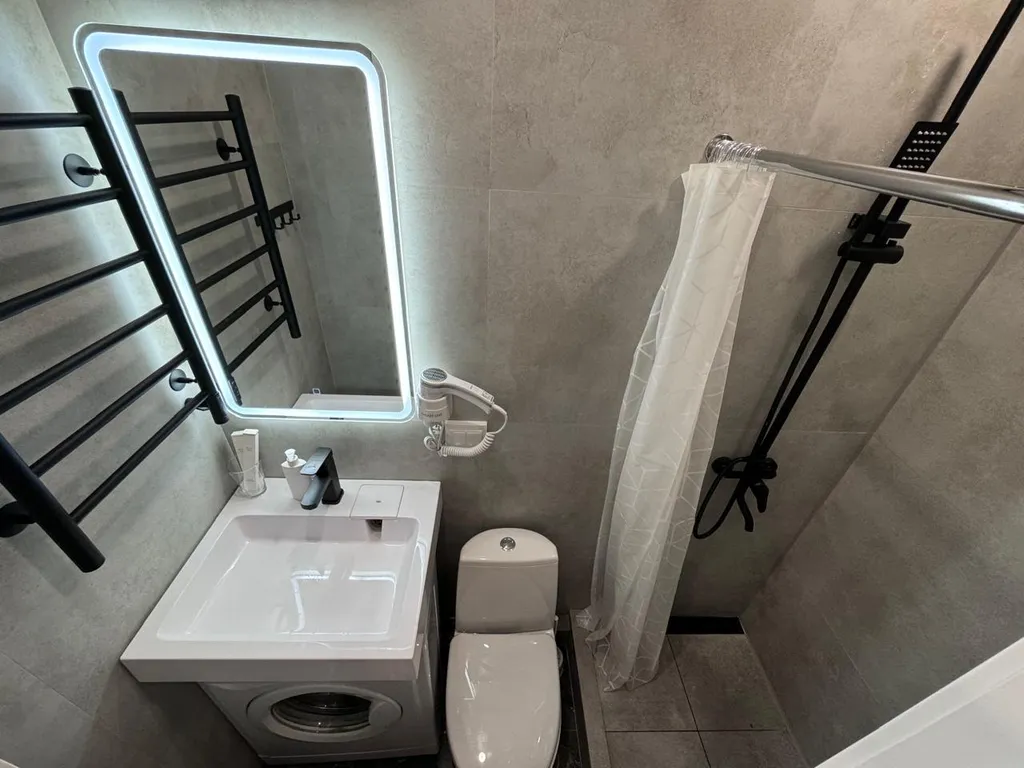 Квартира однокомнатная на улице Университетской, 28 м², Пятигорск — ванная комната