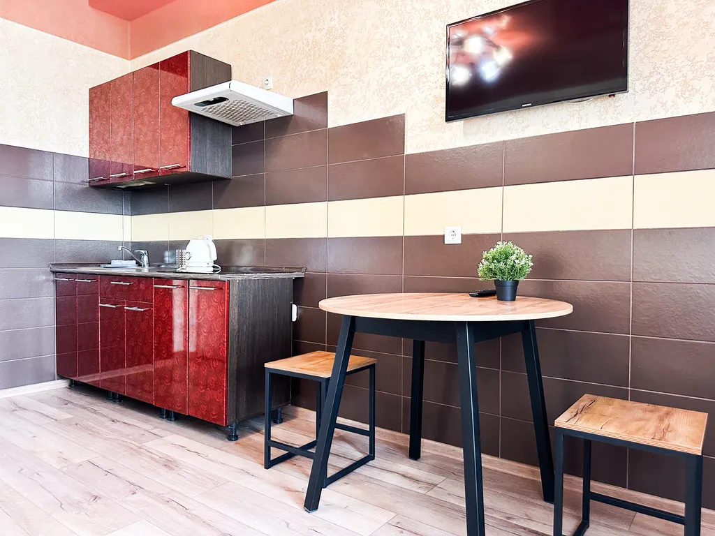 Квартира однокомнатная у Проспекта Космонавтов, в Эльмаше, 55 м², Екатеринбург — кухня, фото 4