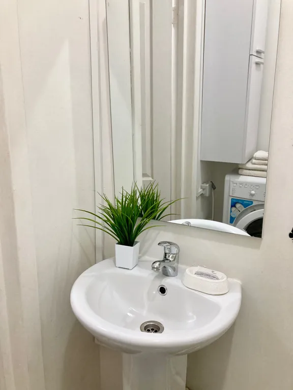 Студия однокомнатная у Буревестника, в Мещерке, 20 м², Нижний Новгород — ванная комната, фото 2
