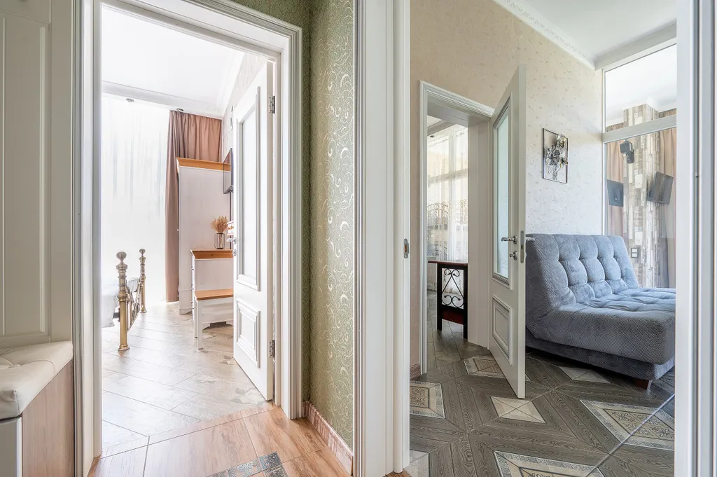 Квартира трёхкомнатная на бульваре Надежде, 75 м², Сириус — фото 34