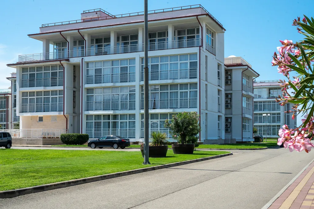 Квартира трёхкомнатная на бульваре Надежде, 75 м², Сириус — фото 39