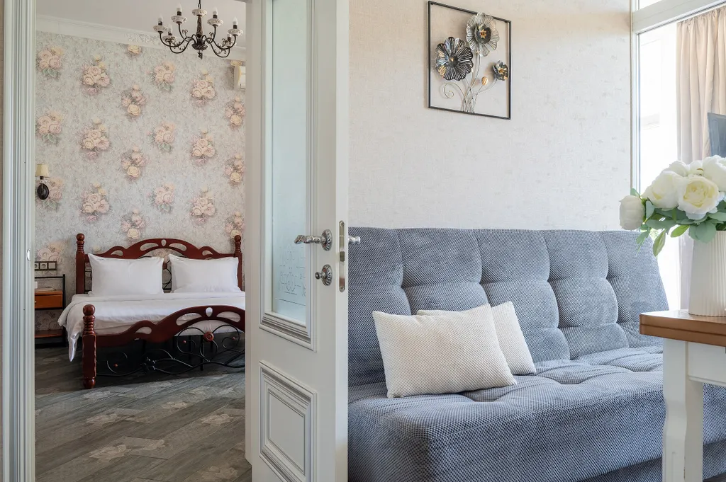 Квартира трёхкомнатная на бульваре Надежде, 75 м², Сириус — фото 6