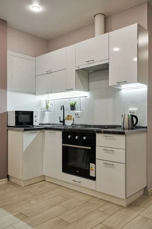 Квартира двухкомнатная на улице Максима Горького, 47 м², Ростов-на-Дону — кухня, фото 3