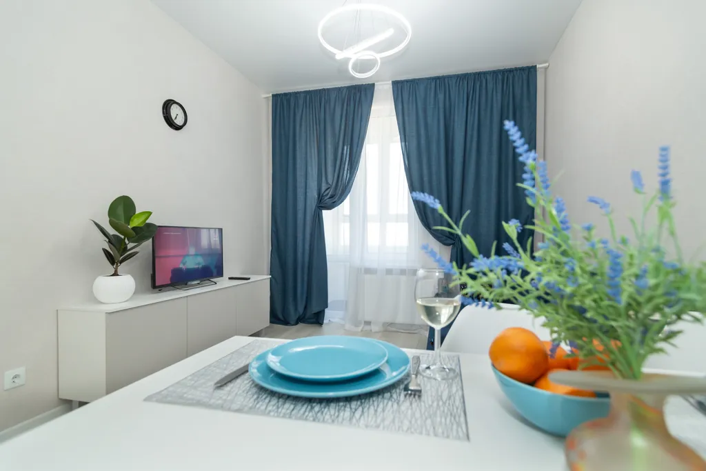 Квартира однокомнатная у Горьковской, в Кузнечихе, 40 м², Нижний Новгород — кухня