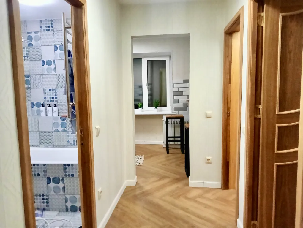 Квартира двухкомнатная в Фрунзенском, 45 м², Владивосток — ванная комната, фото 6
